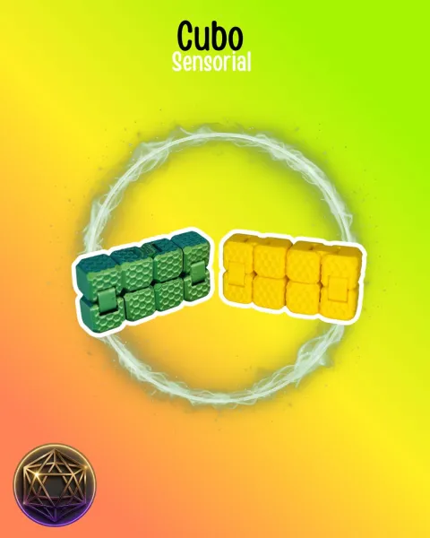 Infinity Cube Hexagonal honey comb| Foco, Relaxamento e Estilo Minimalista