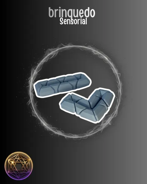 Fidget Violino Articulado – Brinquedo Sensorial Anti Estresse
