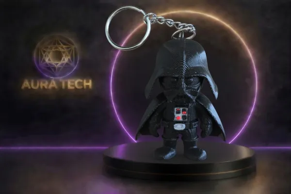 Mini Darth Vader 3D | O Lado Fofo da Força | Impressão de Alta Qualidade