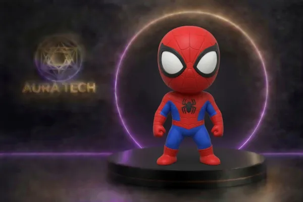 Chaveiro Spider-Man Chibi: O Herói Fofinho para Acompanhar Você!