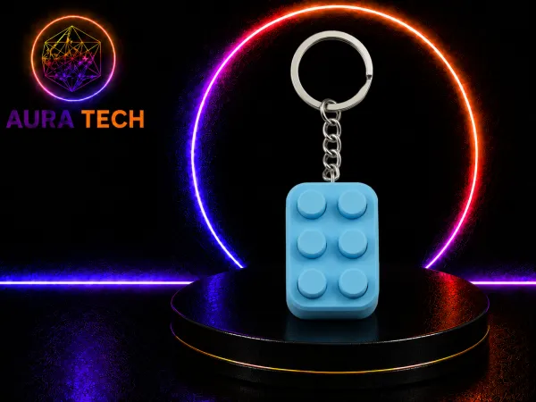 Chaveiro Anti Estresse Plástico Bolha Infinito 3x2 – Fidget Sensorial para Ansiedade