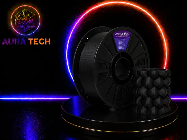 Filamento Voolt 3d Preto Velvet
