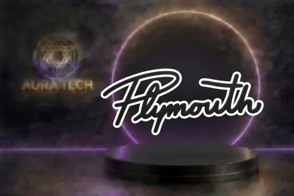 Projeto Peça para carro antigo Plymouth Logo