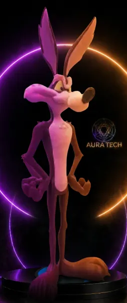 PaPa-leguas Colecionável Impresso 3D | Aura Tech