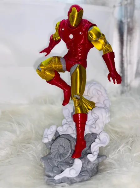 Iron Man Marvel – Impressão 3D Multicolorida
