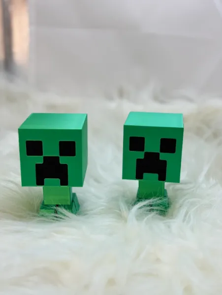 Boneco Creeper Minecraft – Impressão 3D