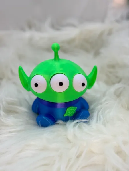 Alien Toy Story – Impressão 3D Multicolorida