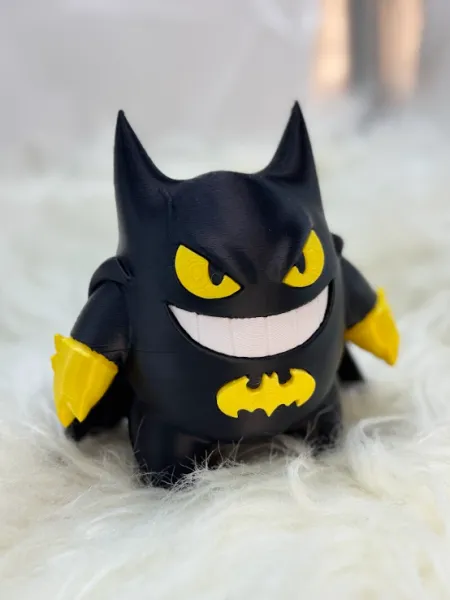 Gengar Batman – Impressão 3D Multicolorida