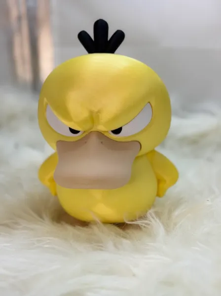 Psyduck Pokémon 19cm – Figura em Impressão 3D Multicolorida