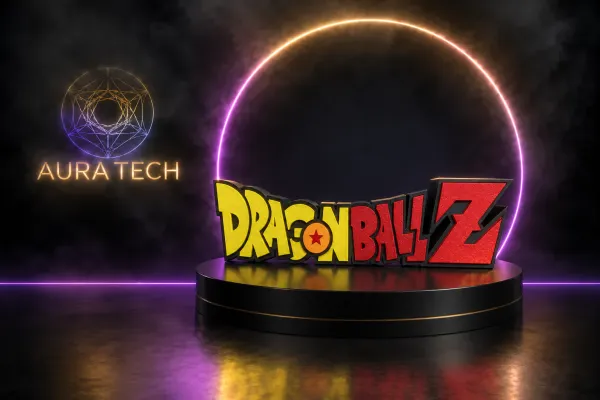Logo Dragon Ball Z para Decoração