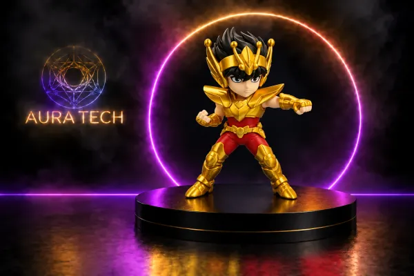 Boneco Colecionável Cavaleiro Seiya