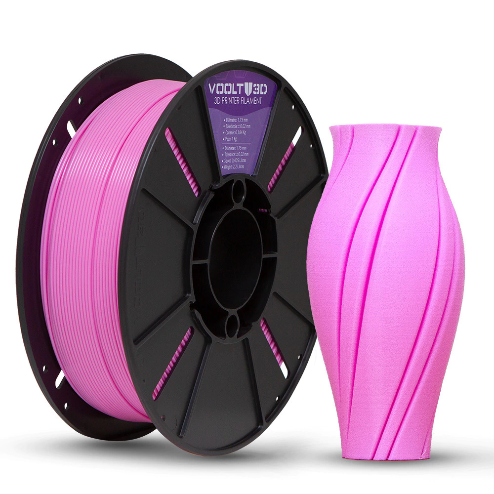 Filamento Voolt PLA Rosa - 1kg