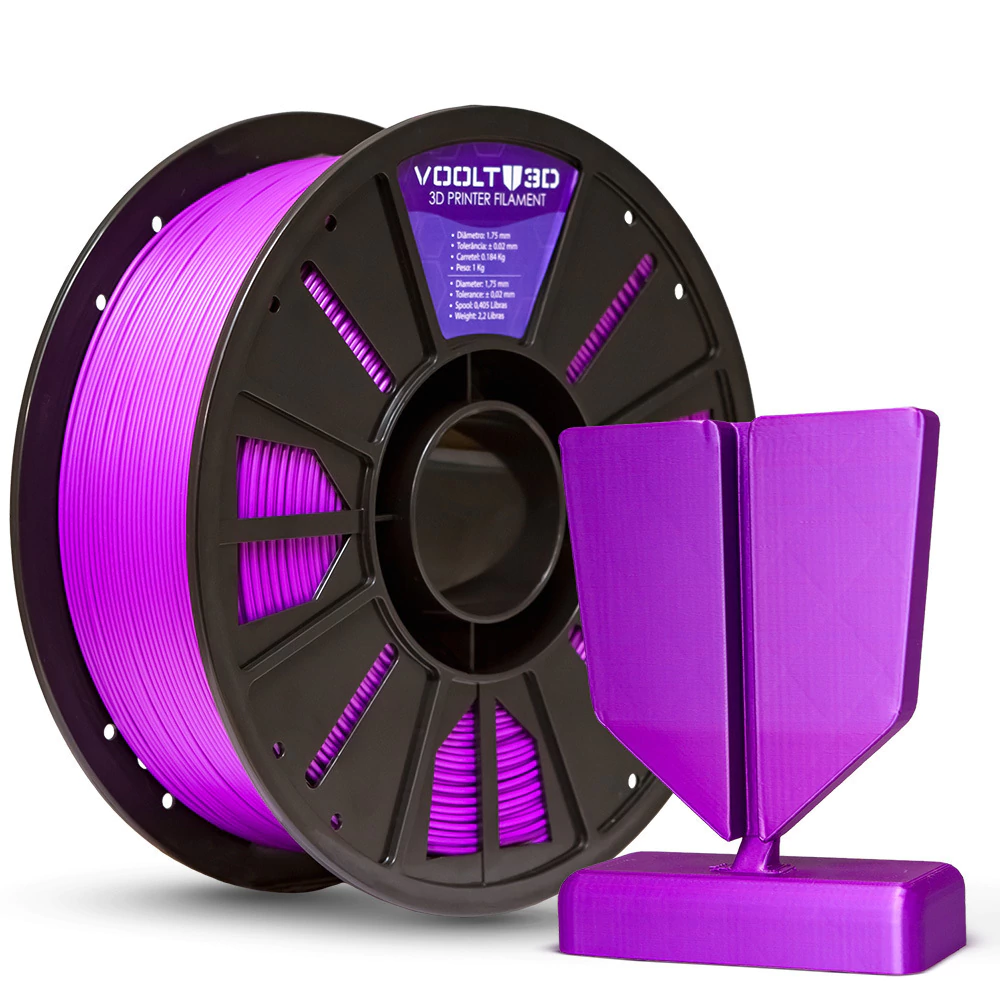 Filamento Voolt PLA Roxo - 1kg