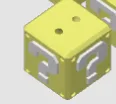 Cubo do Mario Impresso em 3D | Cubo Geek Decorativo Gamer Nintendo