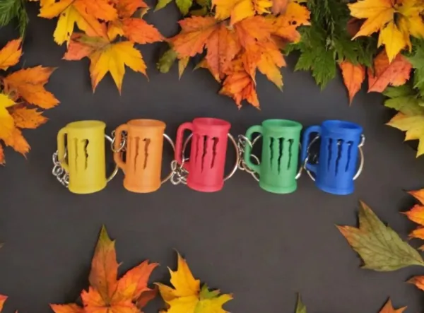 Chaveiro Caneca Monster Energy | Estiloso & Colecionável