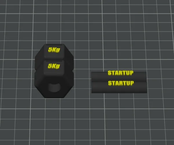 Projeto Chaveiro halter StartUp 10Un