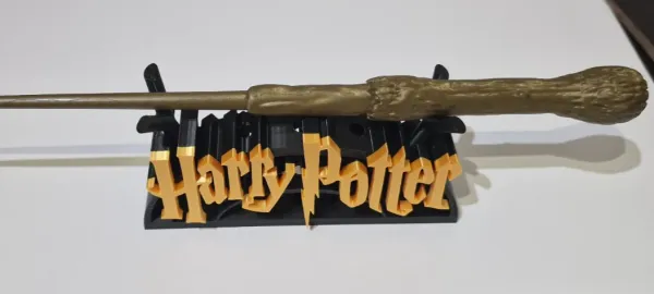 Suporte De Varinha Harry Potter Personalizado | Impressão 3D Premium | Aura Tech