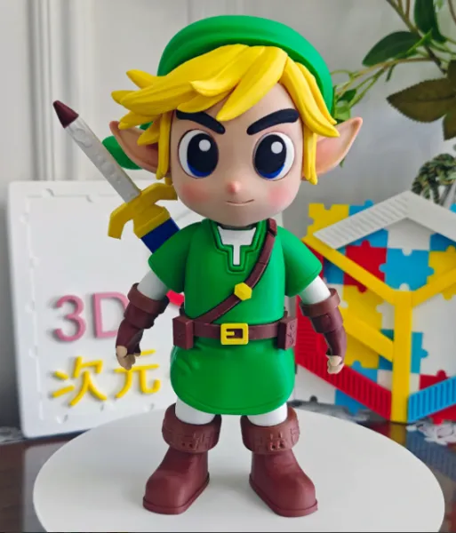 Boneco Colecionável Link do Zelda